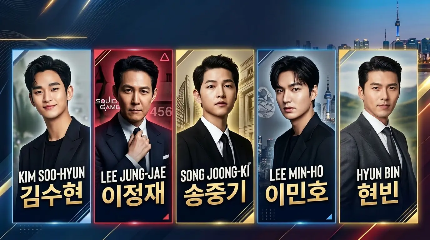 Top 5 Richest and Highest Paid K-Drama Actors in 2026