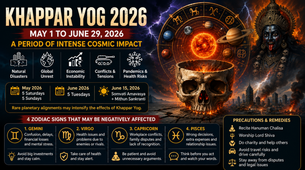Khappar Yog 2026: Duration, Astrological Significance, Affected Zodiac Signs & Precautions