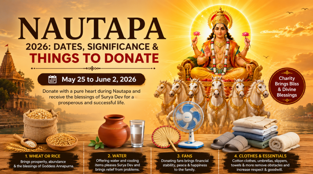 Nautapa 2026: Meaning, Dates, Religious Significance & Things to Donate During the Hottest Days