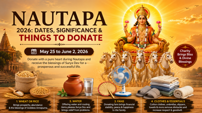 Nautapa 2026: Meaning, Dates, Religious Significance & Things to Donate During the Hottest Days